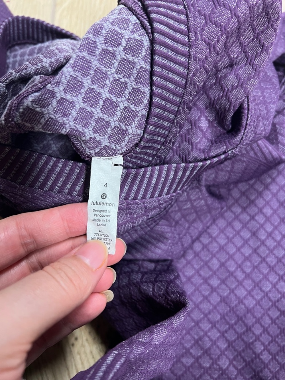 Lululemon Rest Less Hoodie *Patchwork
Galactic Grape / Silver Lilac - Picture 9 of 10